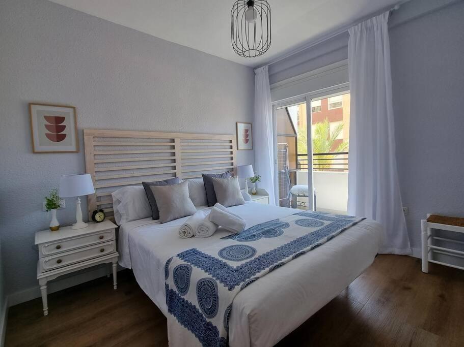 Aguadulce, Apto Santa Monica 2 Hab Con Terraza, Aire, Wifi, A 5 Min De La Playa Aguadulce  Extérieur photo